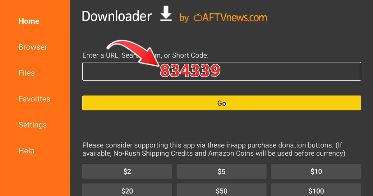Downloader — ange URL